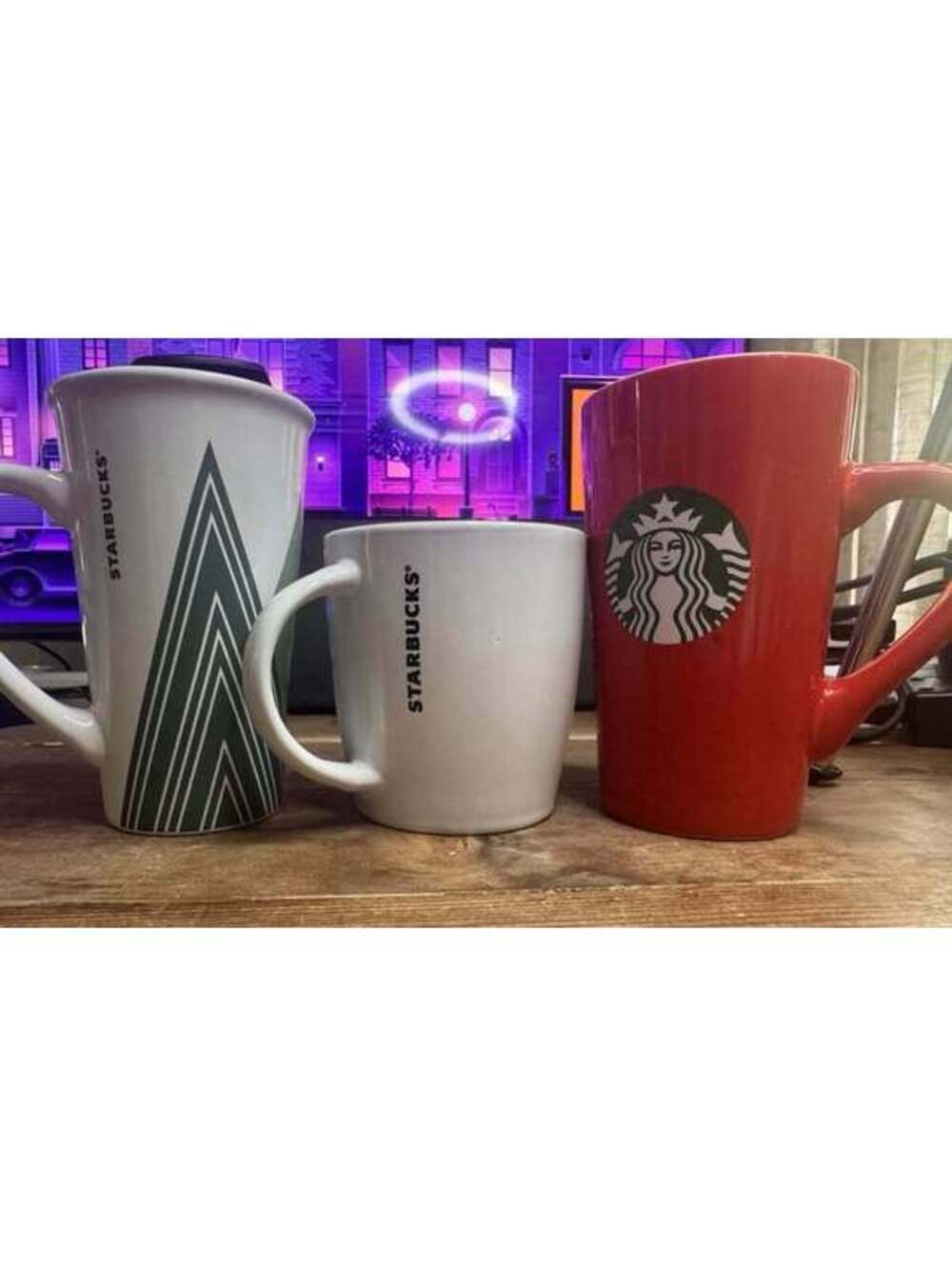 Starbucks mugs